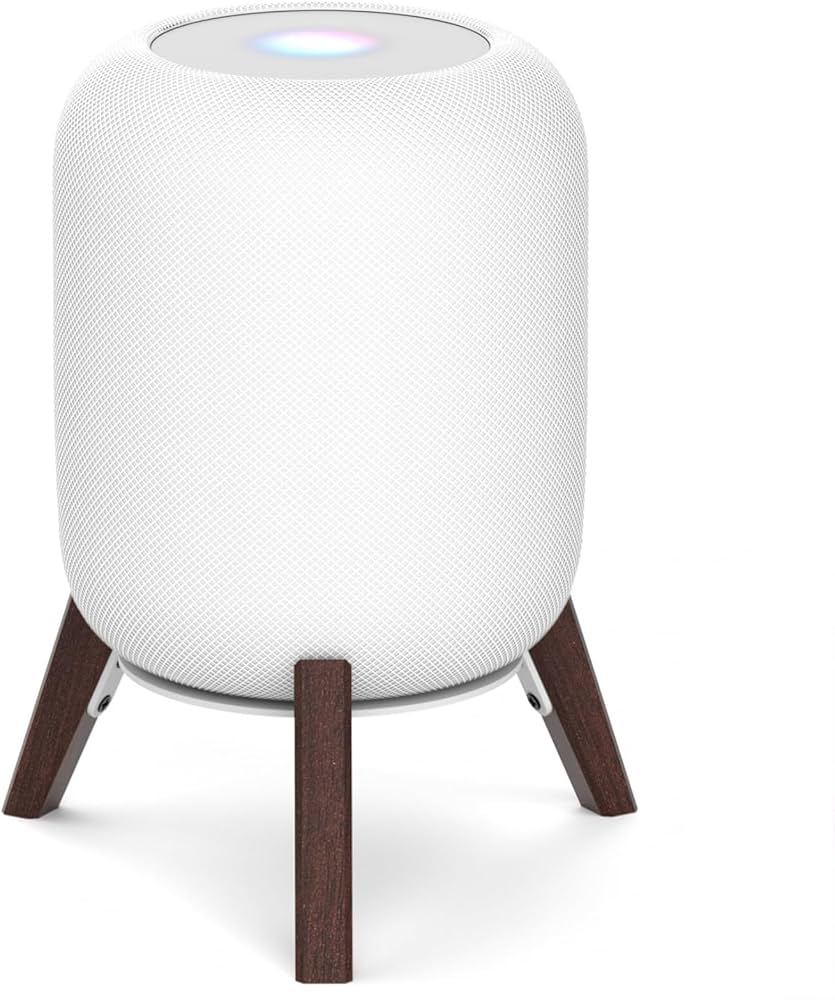 Amazon.com: Yibracki Wood Table Stand for HomePod 1 and Homepod 2