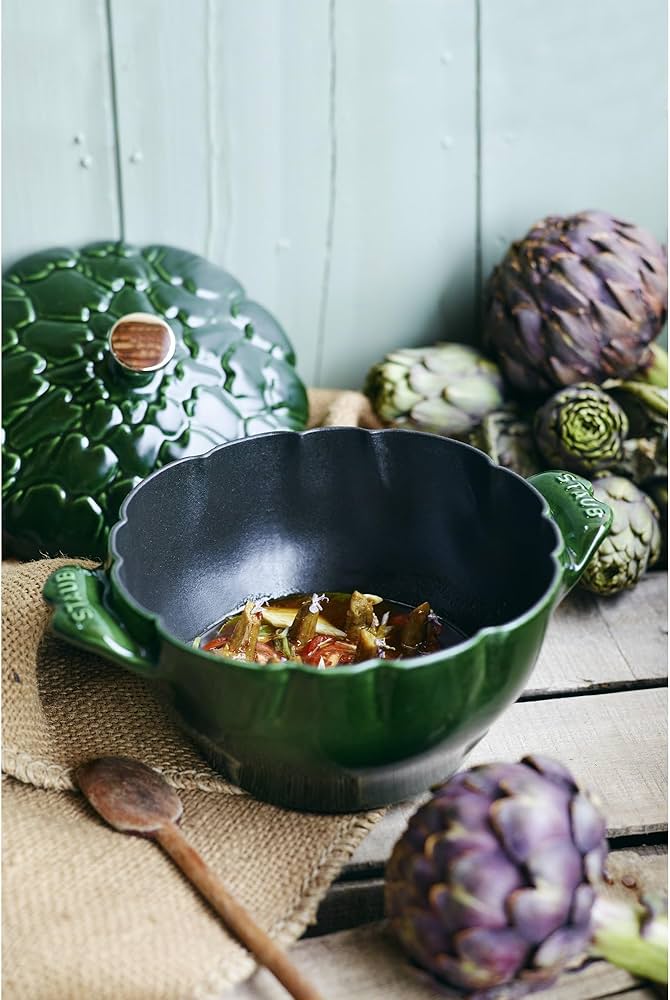 Amazon.co.jp: Staub ストウブ 鋳鉄製 3クォート アーティチョーク