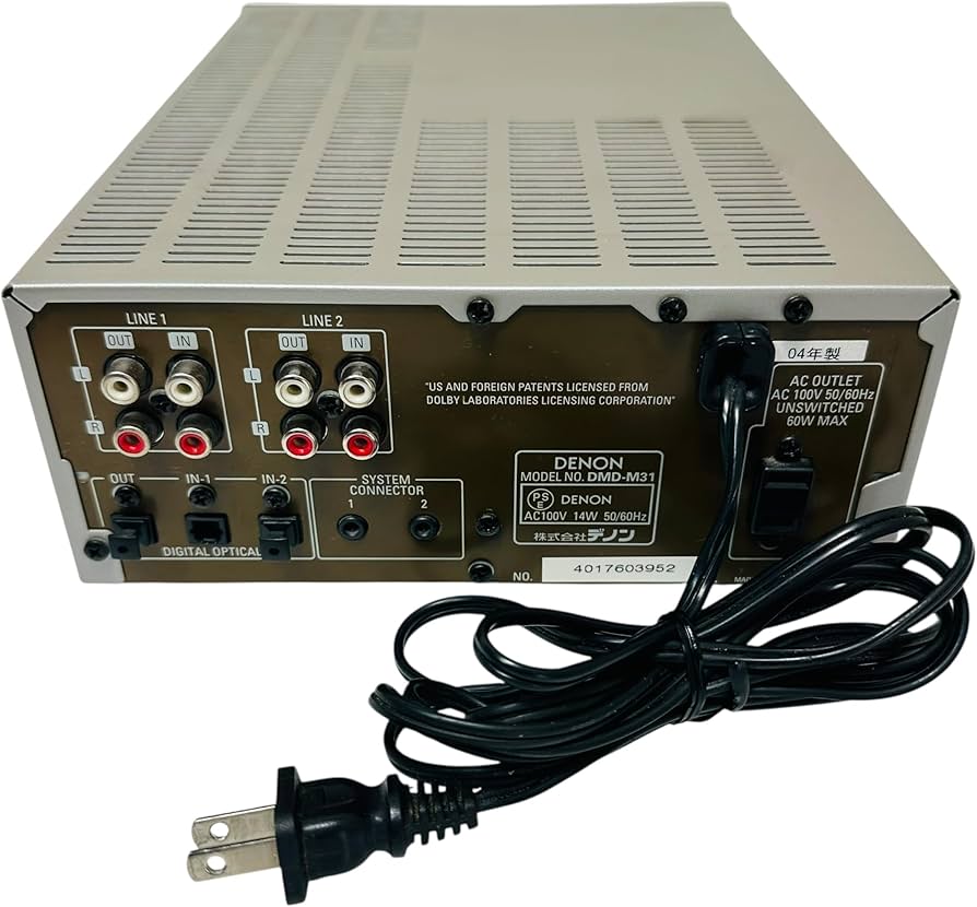 Amazon.co.jp: Denon MDレコーダー シルバー DMD-M31S : 家電＆カメラ