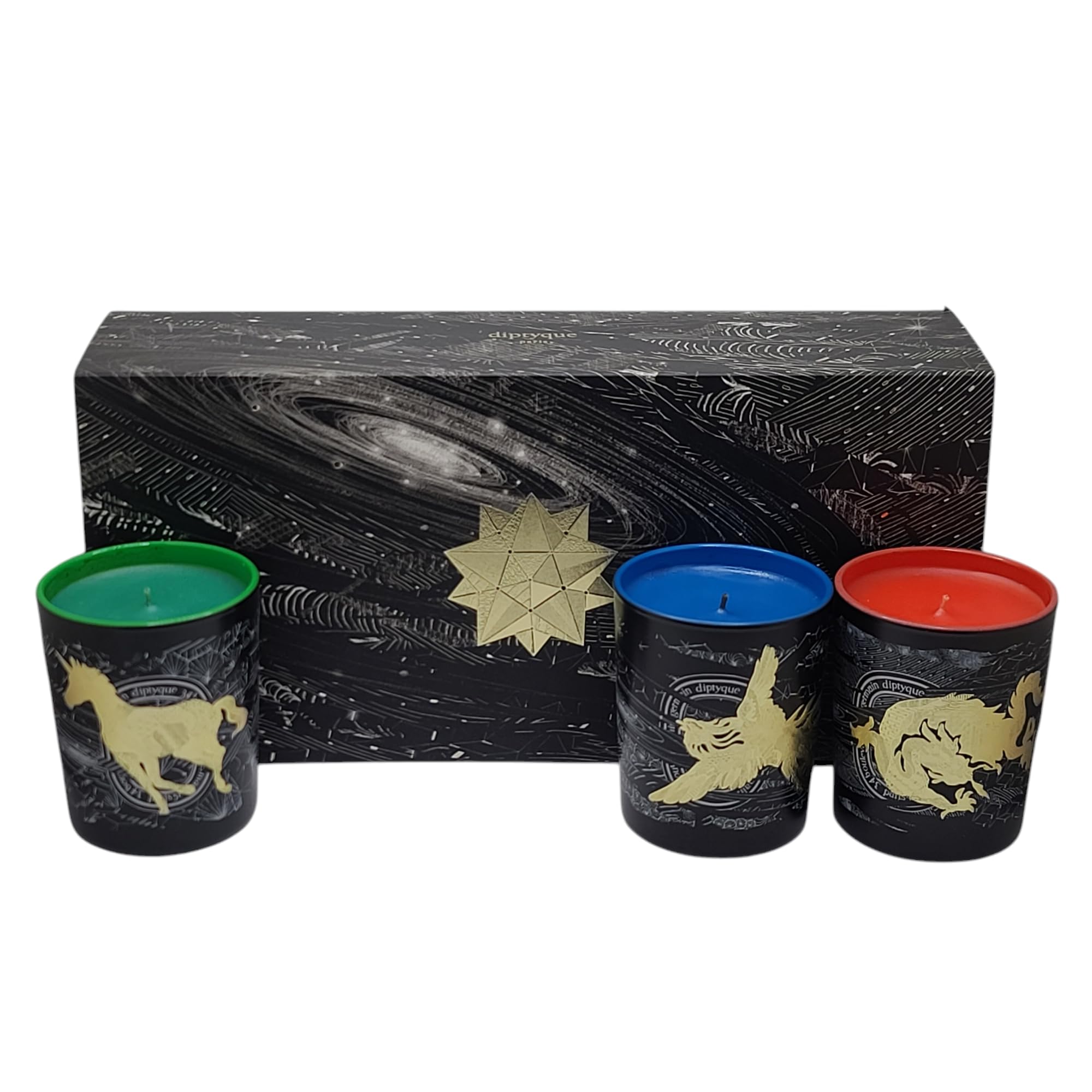 Amazon.com: Diptyque 3 Piece Limited Edition Candle Coffret - 3 x