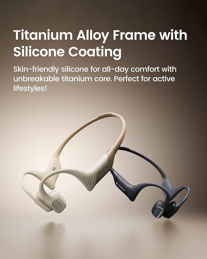 Amazon.com: mojawa Purra Run Bone Conduction Sport Headphones