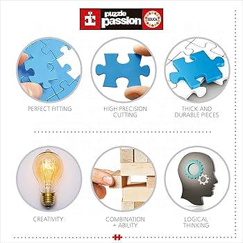 Amazon.com: Educa Children's 1500 Sunset in Venice Puzzle : Toys