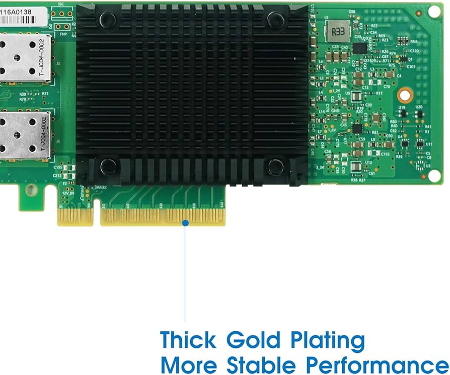 Amazon | 25GbEネットワークカード Mellanox ConnectX-5 Ex デュアル