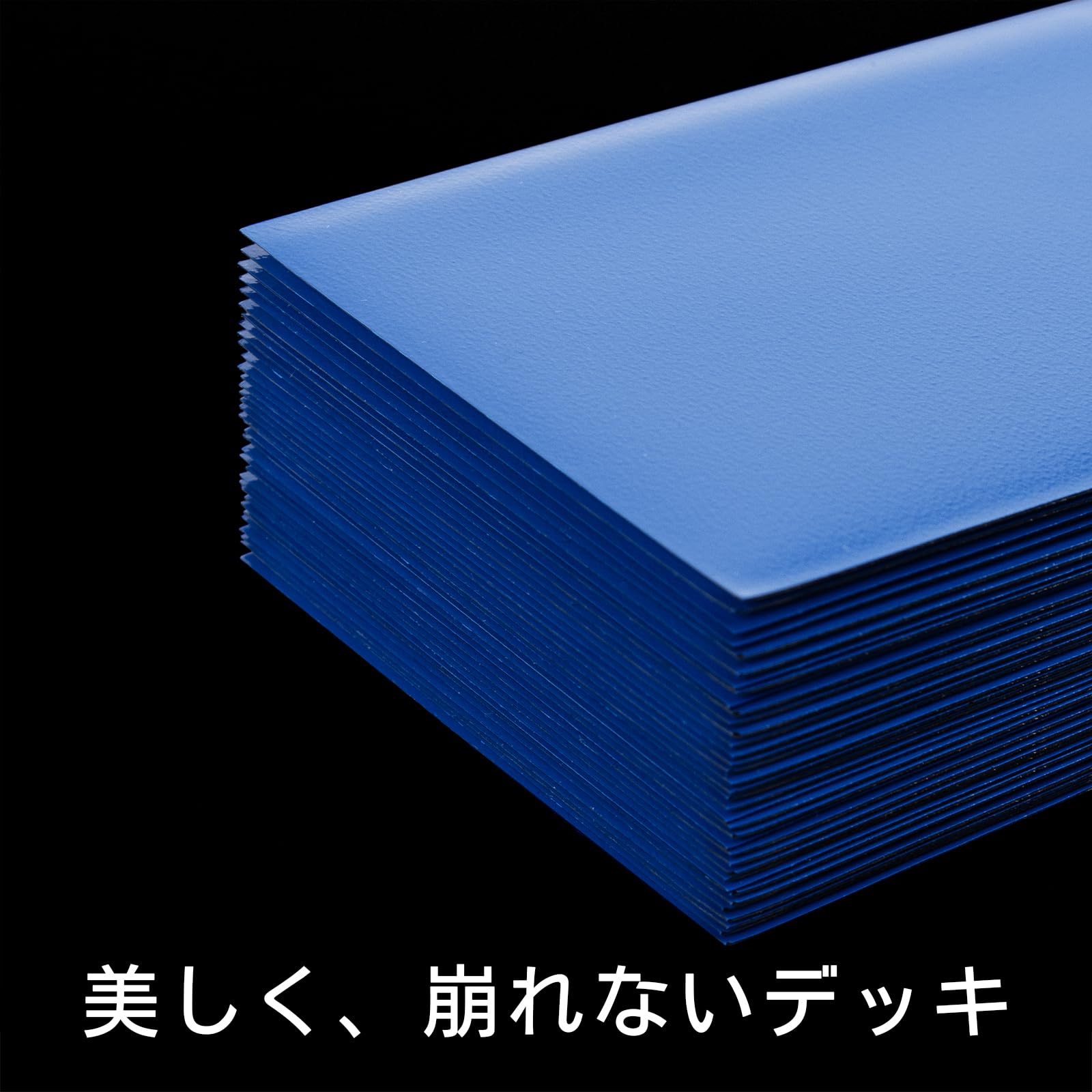 Amazon.co.jp: 【ブルー】カードスリーブ・66×92mm（100枚）クリア
