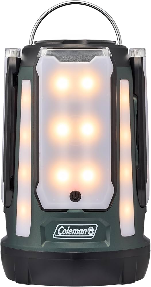 Coleman Quad Multi Panel Lantern Plus (Green) : Amazon.com.au
