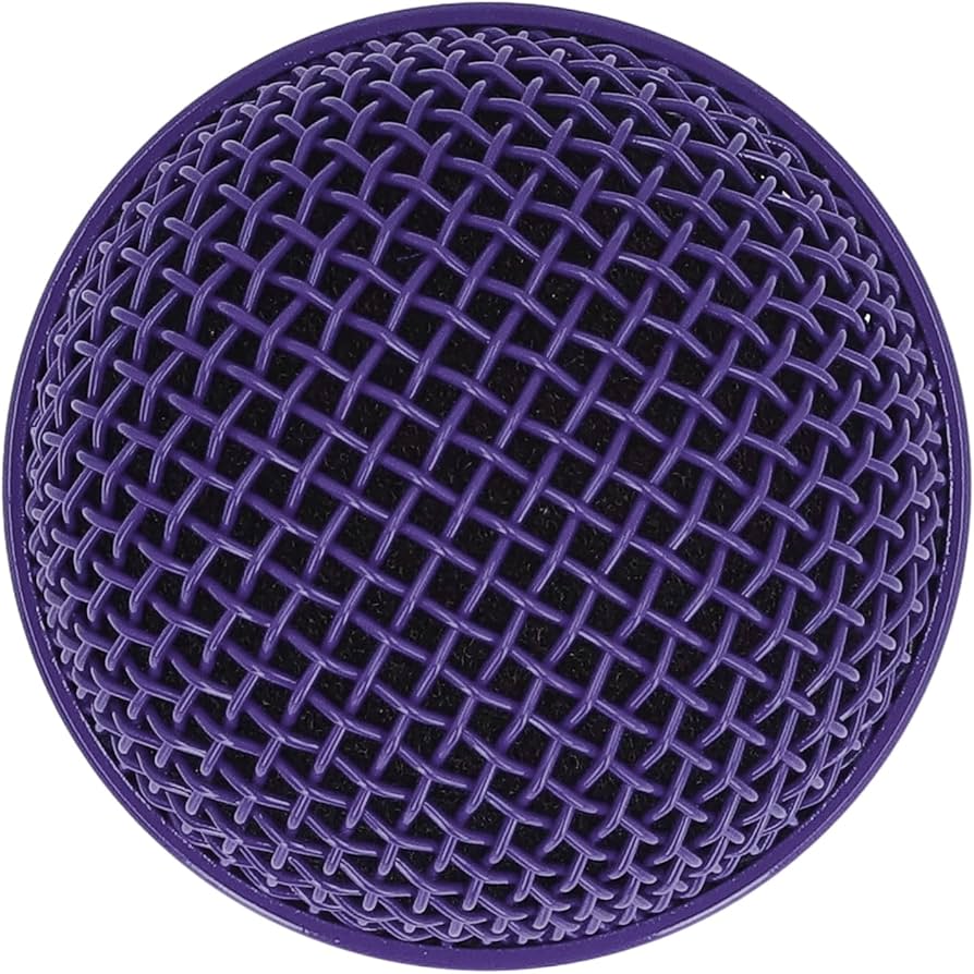 Amazon | マイクグリル交換用 SM58LC用フォームウィンドスクリーン内蔵