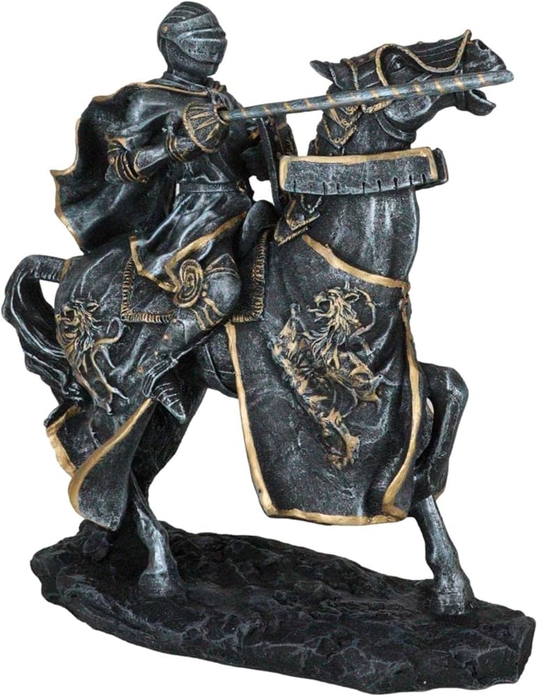Amazon.co.jp: Ebros Gift 中世トーナメント 馬上槍試合スーツ 装甲