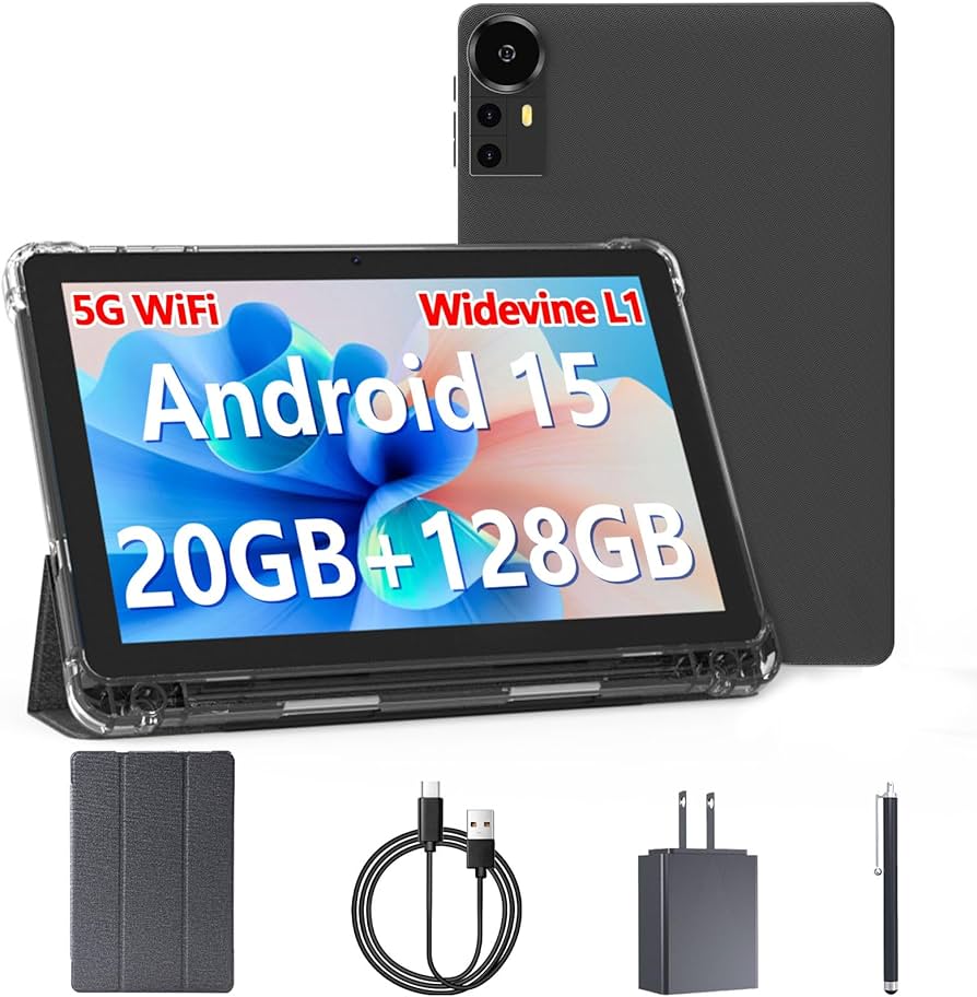 Amazon.com : Android 15 Tablet 10 inch Tablets, 20GB RAM 128GB ROM