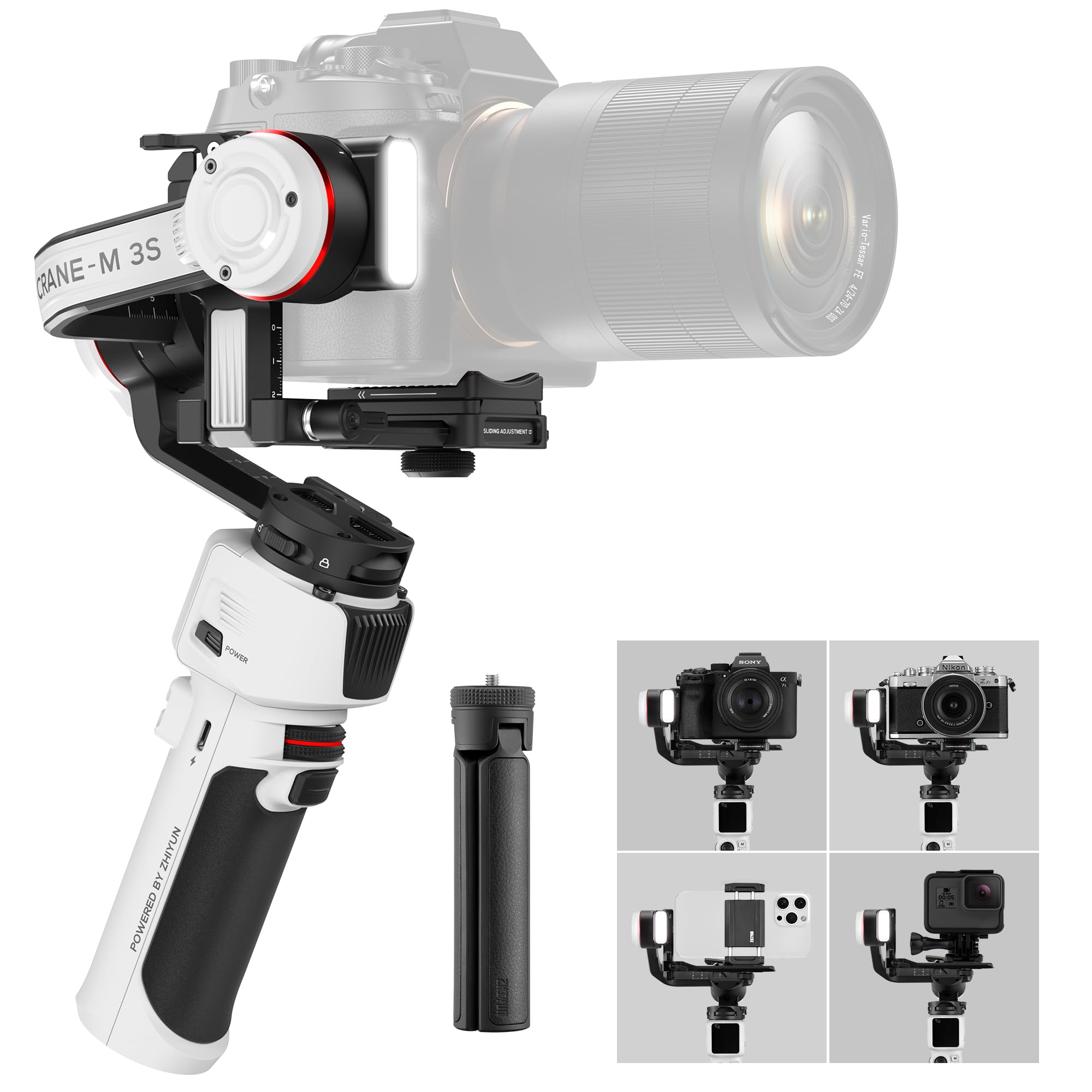 Amazon.co.jp: [公式旗艦店] ZHIYUN CRANE M3S 3軸ジンバル