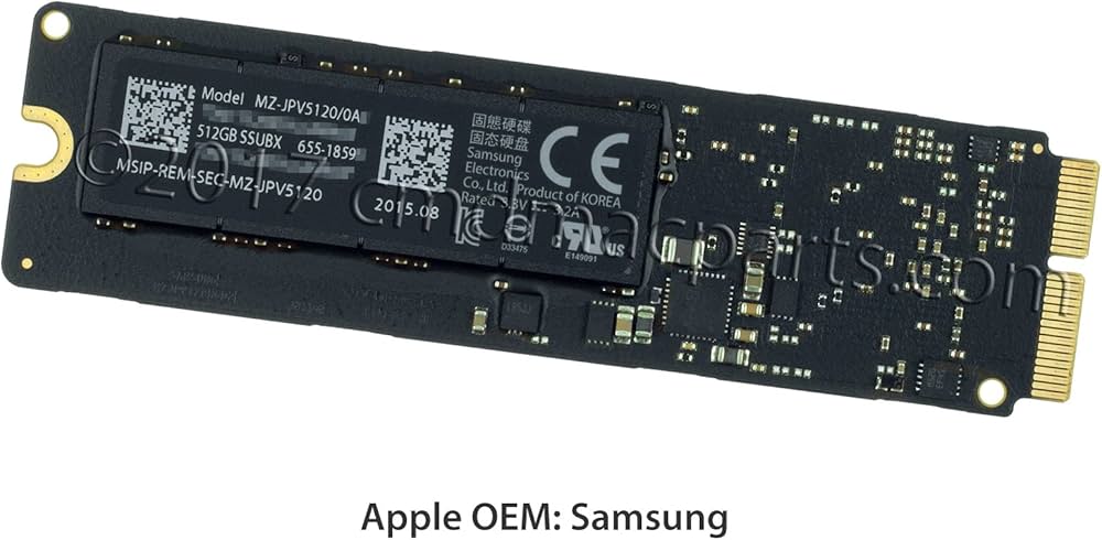 Amazon | 512 GB SSD交換キットfor Apple MacBook Air a1466 ( Early