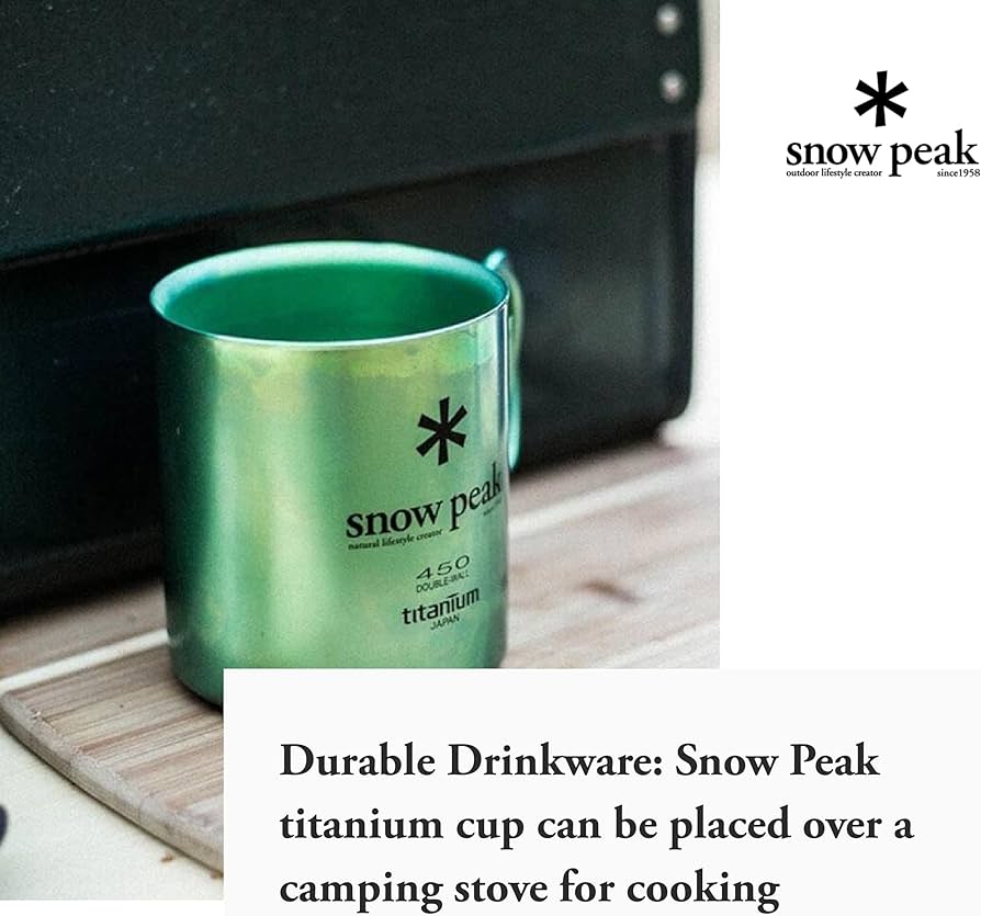 Amazon.co.jp: スノーピーク(snow peak) カラーチタンシングルマグ 450
