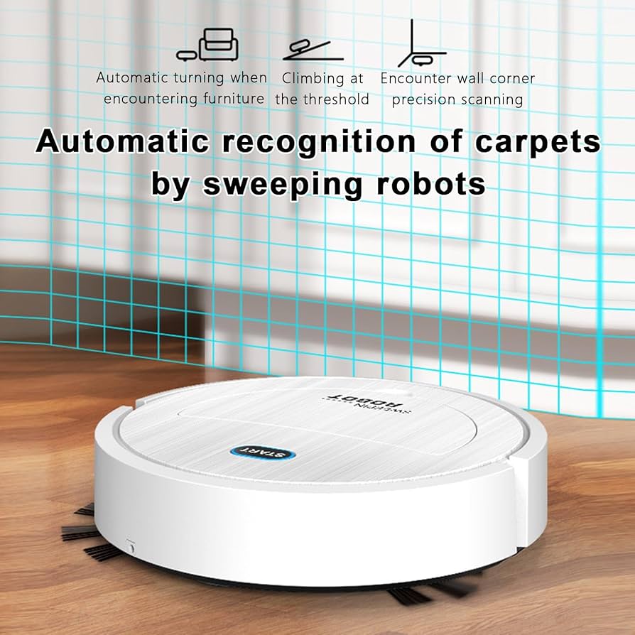Amazon | ロボット掃除機 - 家庭用インテリジェント掃除機、掃除