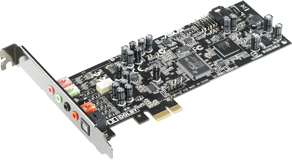 Amazon | ASUSTek サウンドカード PCI-E 5.1ch対応 Xonar DGX | ASUS