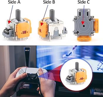 Amazon.com: 4PCS Joysticks for Sony PlayStation 5 PS5 Joystick