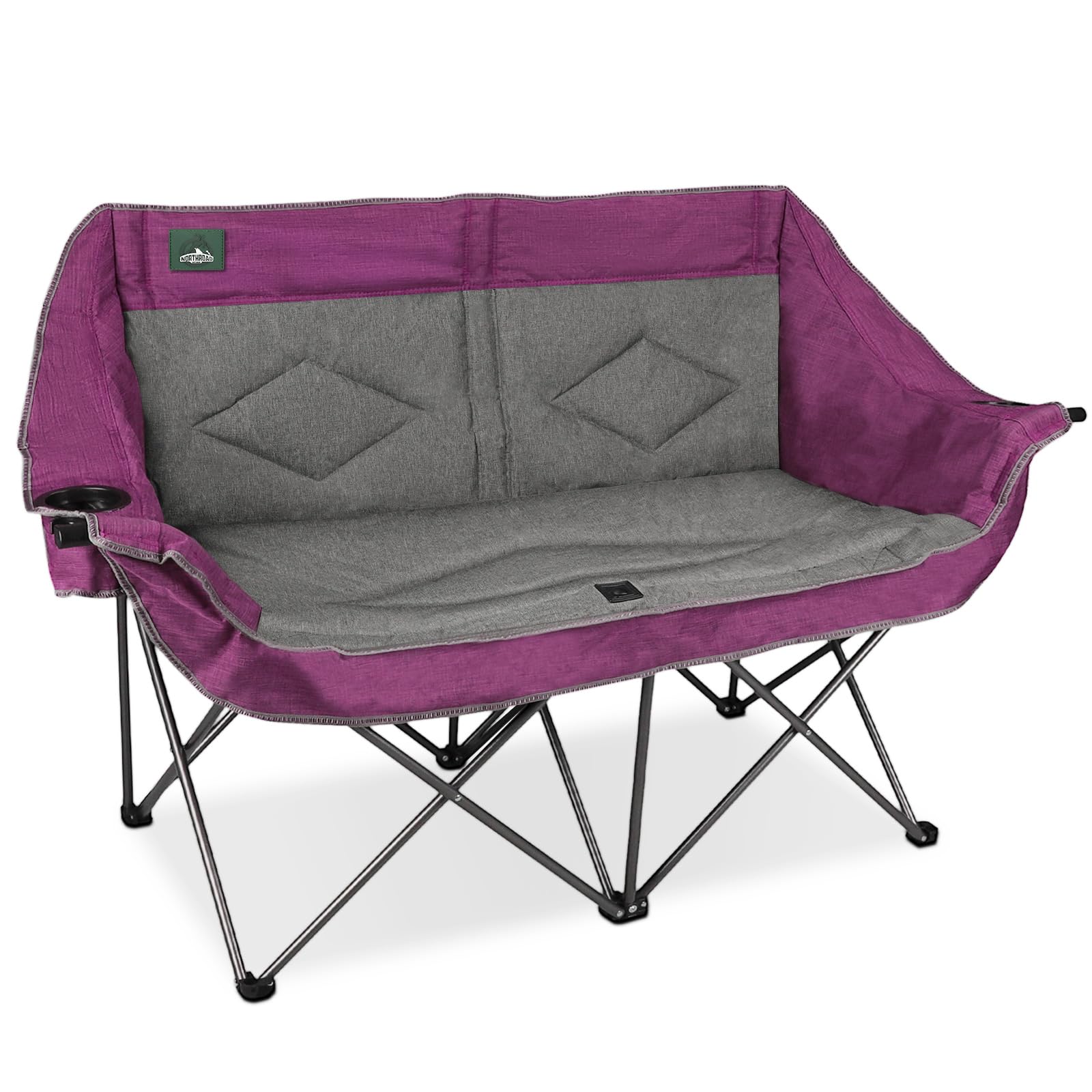 Amazon.com: Northroad Folding Loveseat Camping Chair Portable