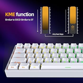 Amazon.co.jp: IROK ND63PRO ラピッドトリガー 磁気スイッチ 60% TKL