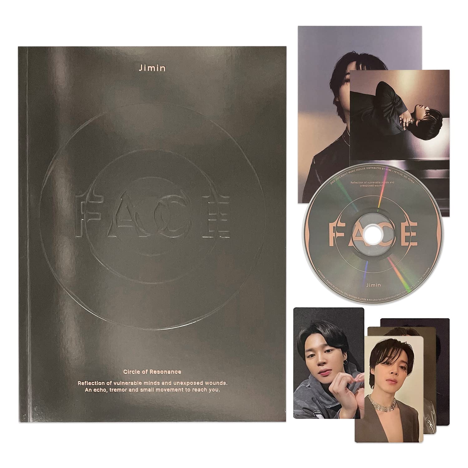 Amazon.com: JIMIN OF BTS - [FACE] (Undefinable Face Ver.) Photo