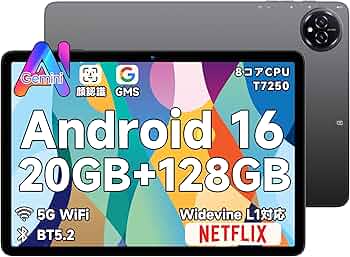 Amazon.co.jp: 【タブレット 10インチ】-Android16 強化版 wi-fiモデル