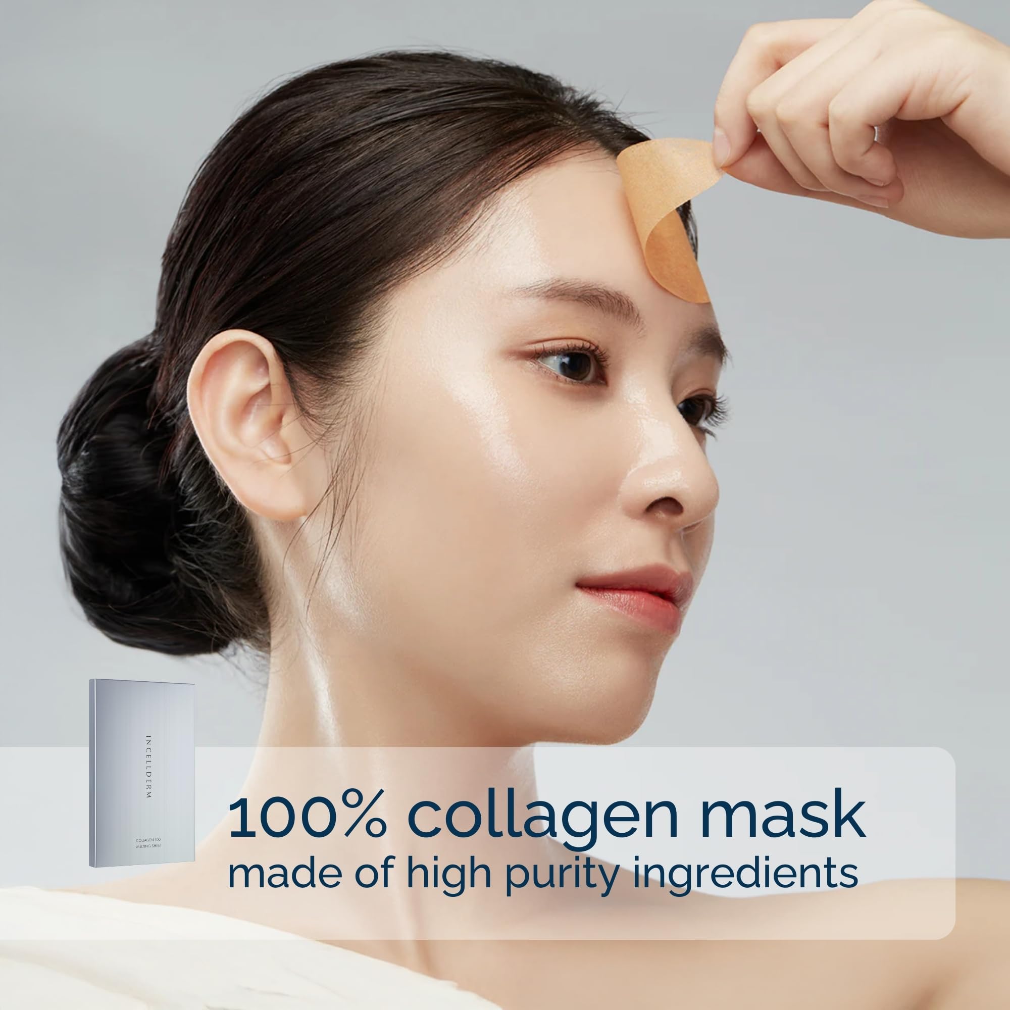 Amazon.com : Incellderm Collagen 100 Melting Sheet Mask | Collagen