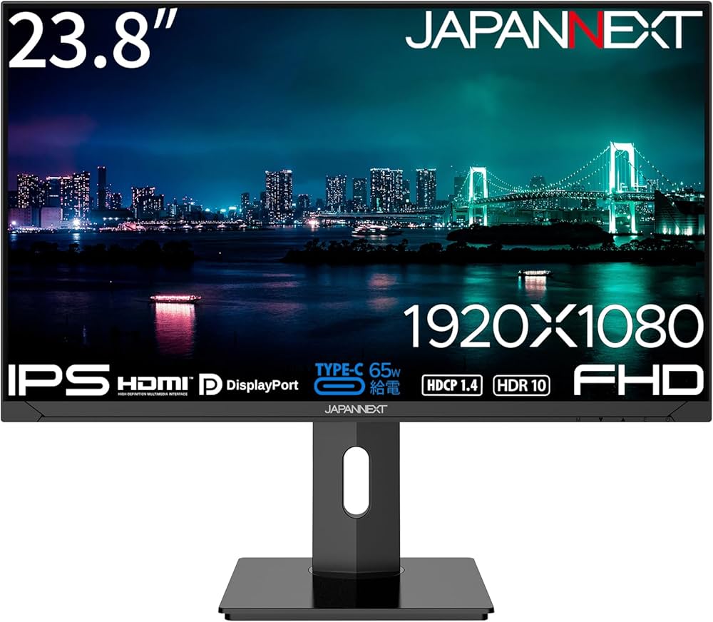Amazon.co.jp: JAPANNEXT 23.8インチ モニター フルHD 1920x1080解像度