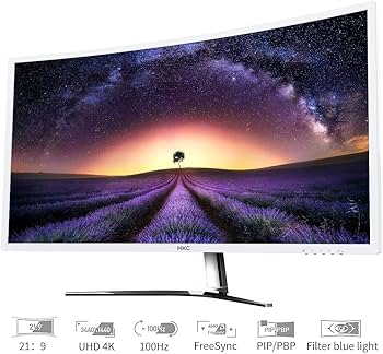 Amazon.co.jp: HKC モニター 34インチ 4K/4MS VA 曲面 ウルトラワイド