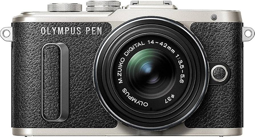 Amazon.com : Olympus Pen E-PL8 Black Body with 14-42mm IIR Black