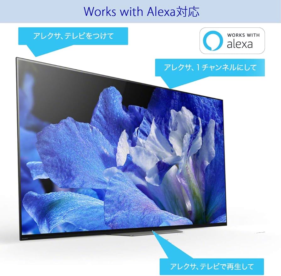 Amazon | ソニー 55V型 有機EL テレビ ブラビア KJ-55A8F 4K 2018年