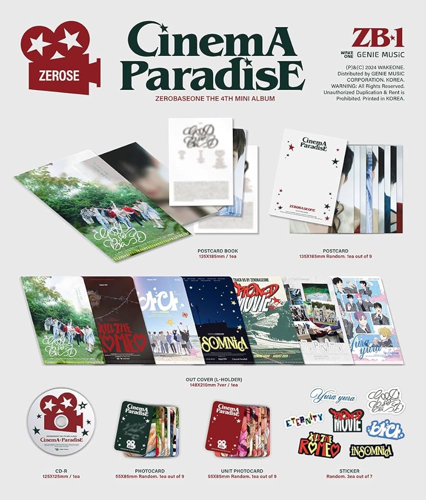 Amazon.co.jp: ZEROBASEONE (ZB1 / ゼーベワン) - The 4th Mini Album