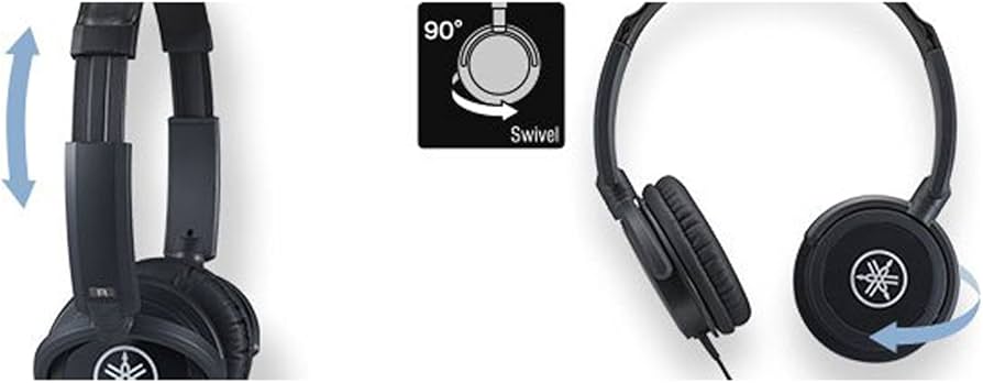 Amazon.co.jp: ヤマハ YAMAHA ヘッドホン ブラック HPH-100B 迫力ある