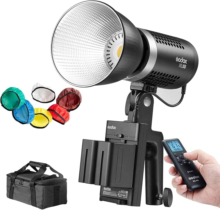 Amazon.com : Godox ML60 60W LED Video Light, Color Continuous