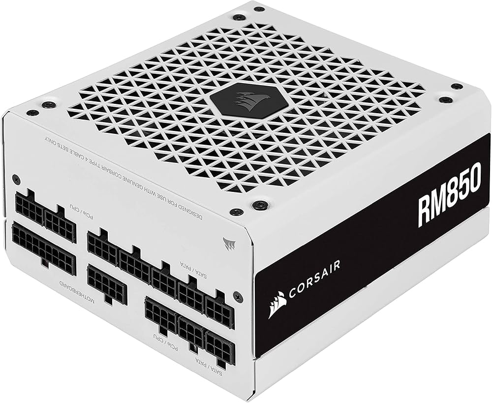 Amazon | Corsair RM850 White PC電源ユニット 850W 80PLUS Gold認証