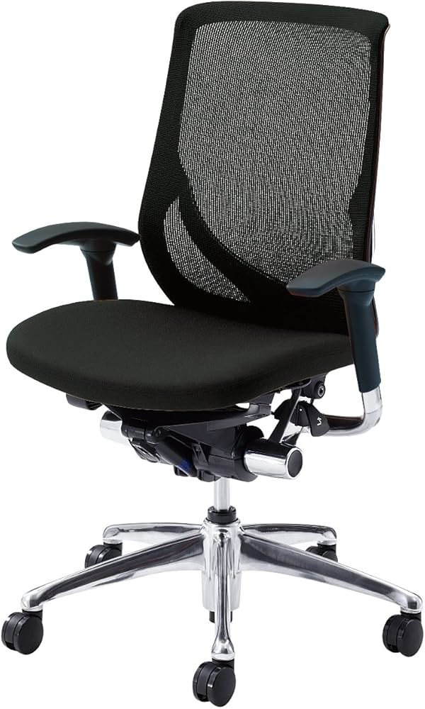 Amazon | オカムラ デスクチェア オフィスチェア ゼファー 可動肘