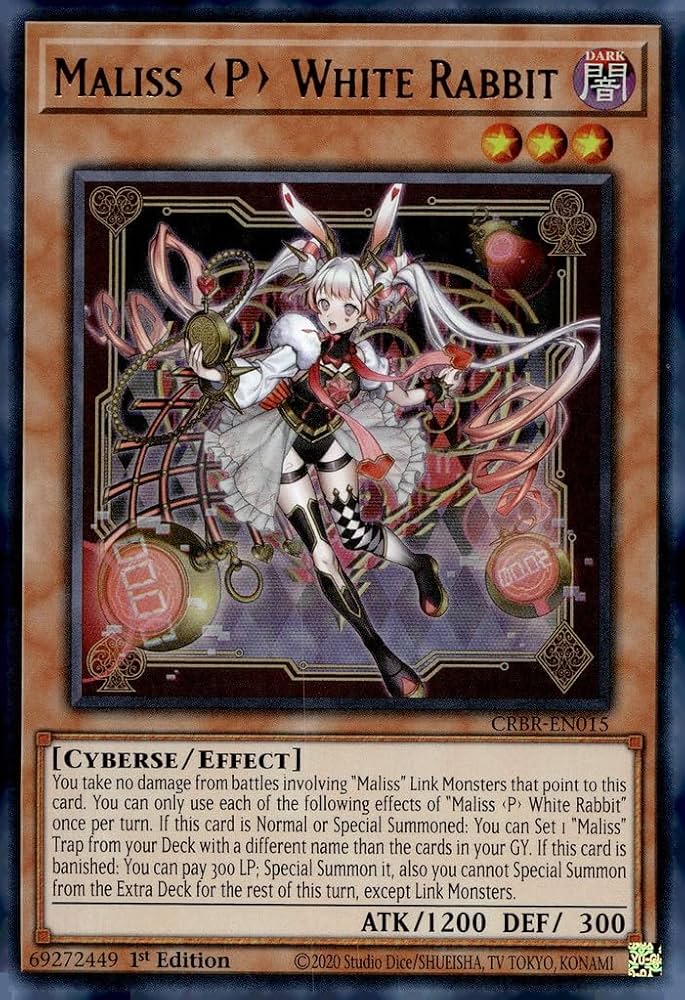 Amazon.com: Maliss P White Rabbit - CRBR-EN015 - Ultra Rare - 1st