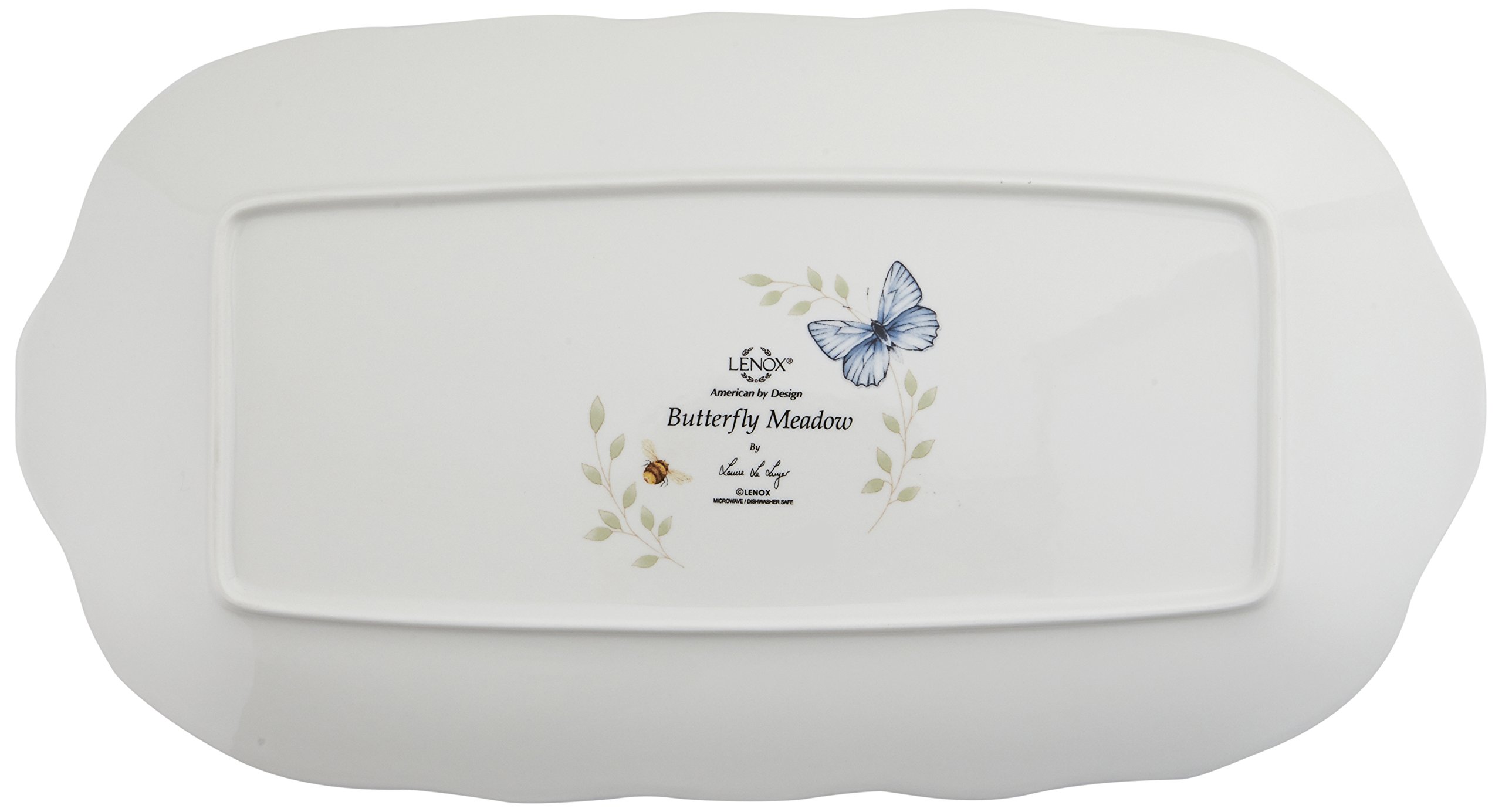 Amazon.com | Lenox Butterfly Meadow Oblong Sandwich Tray
