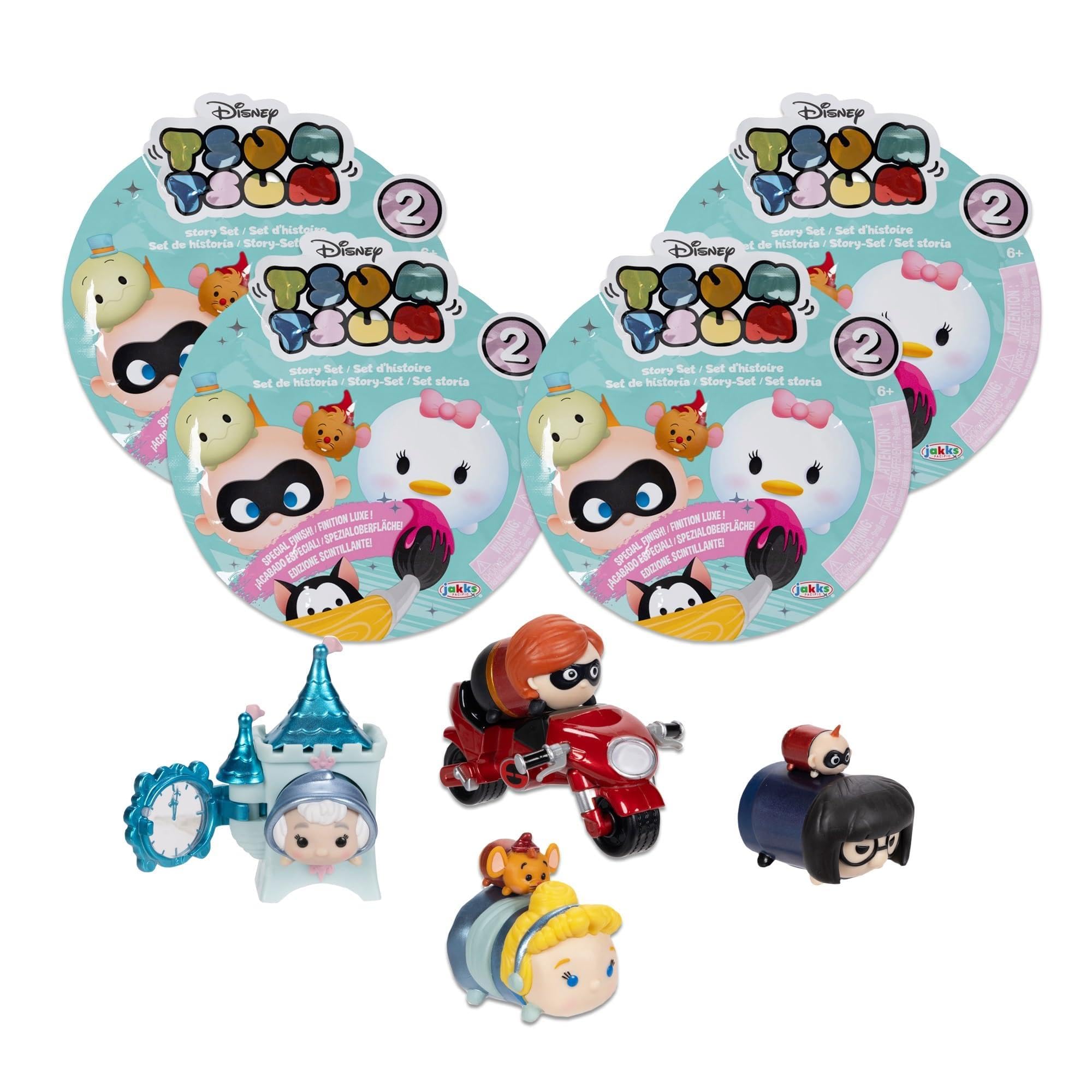 Amazon.com: Disney Tsum Tsum Disney Friends Mini Figures Story