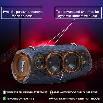 Amazon.com: JBL Xtreme 3 Portable Bluetooth Speaker - Powerful