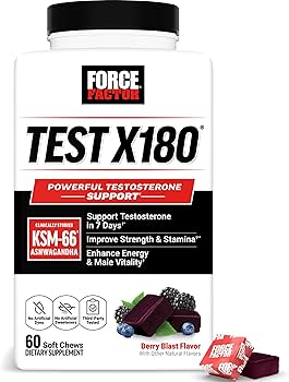Amazon.com: Force Factor Test X180, Testosterone Support for Men