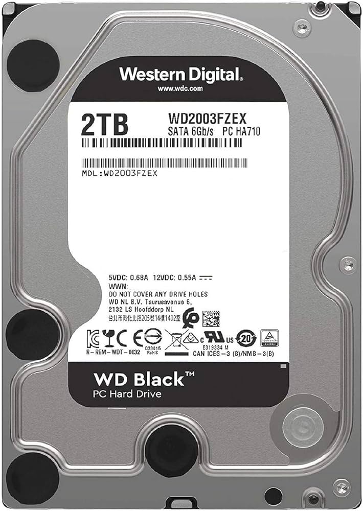 Amazon | Western Digital ウエスタンデジタル 内蔵 HDD 2TB WD Black