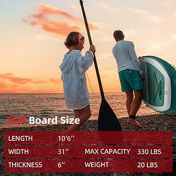 Amazon | Abahub sup ボード インフレータブル パドルボード 長320cm