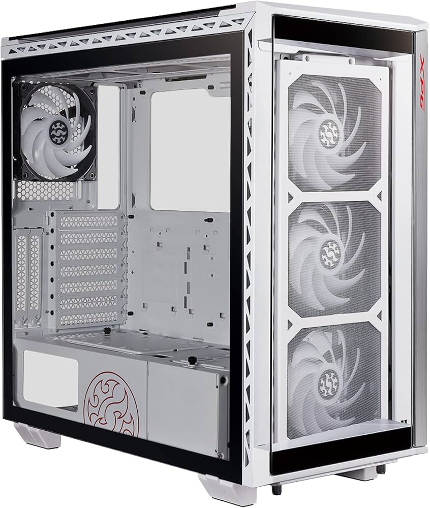 Amazon | XPG Battle Cruiser 4面ガラスパネル ARGBファン4基搭載