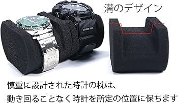 Amazon.co.jp: 5本収納腕時計ケース、腕時計収納バッグ、旅行用腕時計