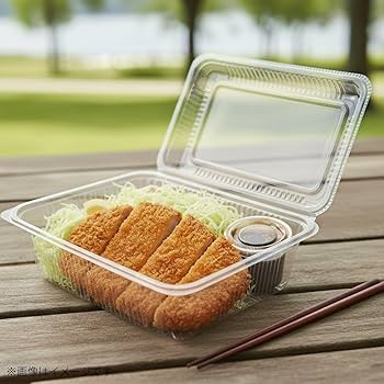 Amazon.co.jp: 北原産業 使い捨て容器 フードパック ミニ 浅 100枚