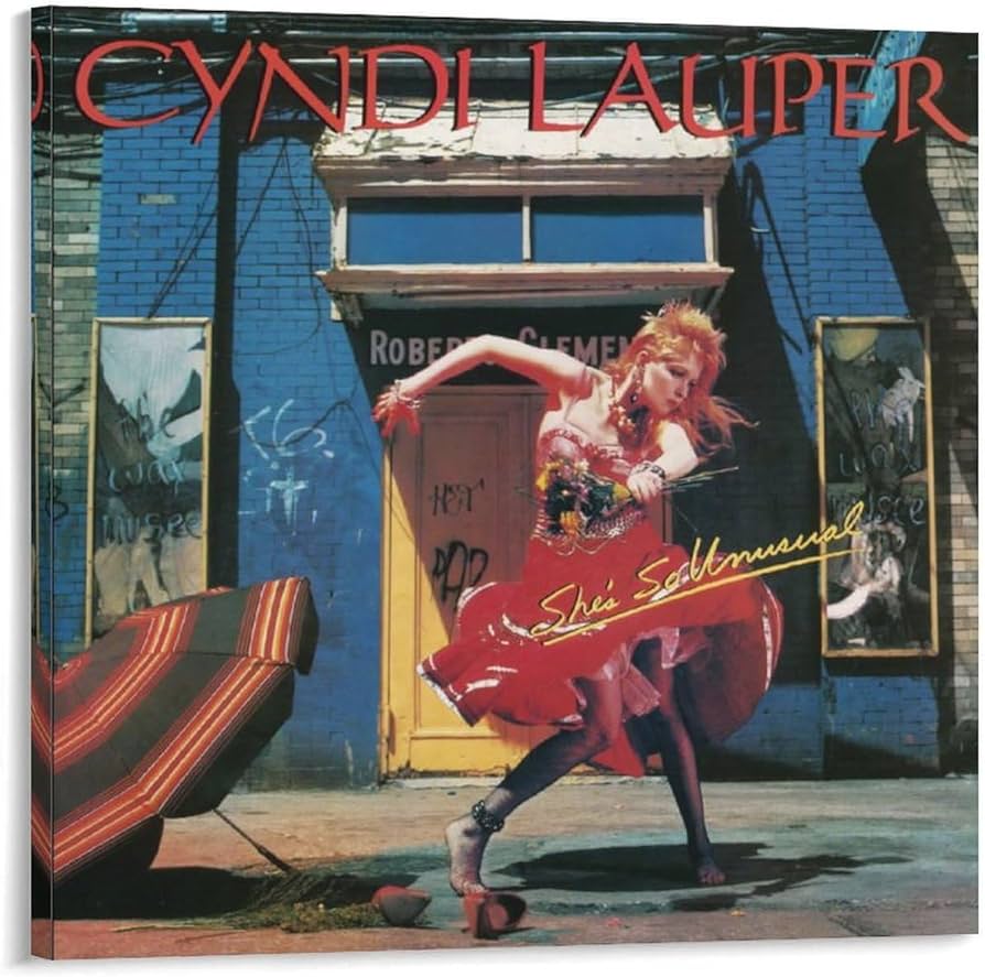 Amazon.co.jp: Cyndi Lauper シンディ・ローパー 歌手写真 レトロ