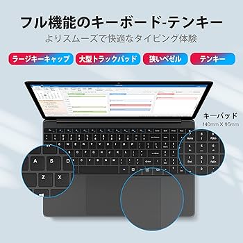 Amazon.co.jp: ノートパソコンWindows TECLAST F15SノートPC 15.6