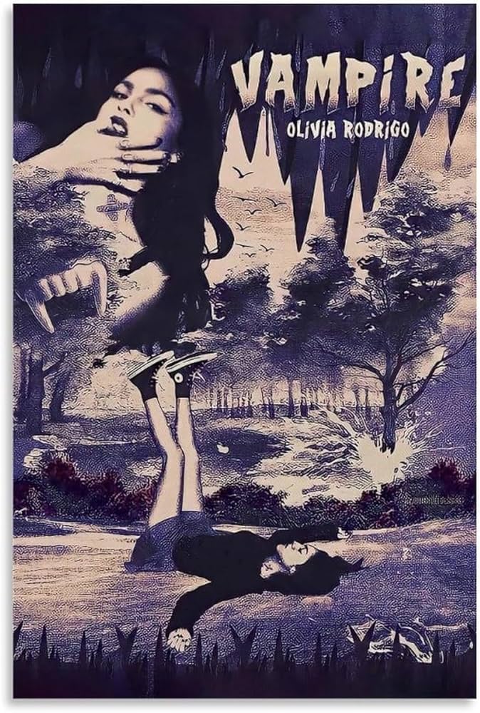 Amazon.com: AVIMYA Rodrigo VAMPIRE Olivia Poster Olivia - Rodrigo