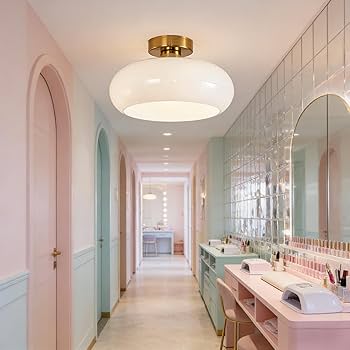 Amazon.co.jp: KY LEE シーリングライト 北欧 ランプシェード ライト