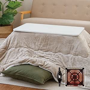 tamurasoukenn store こたつ 2点セット 長方形 105×75cm こたつ