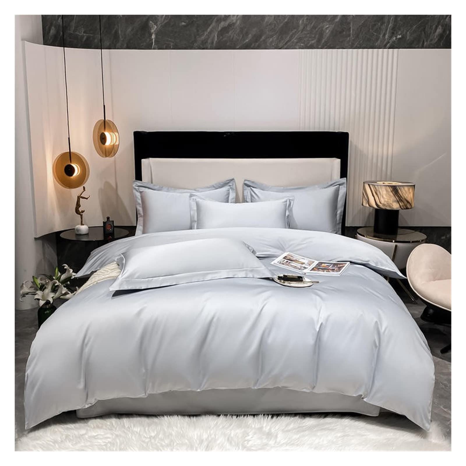 Amazon｜JJZXD 無地コットン ツイン ファミリー サイズの寝具セット