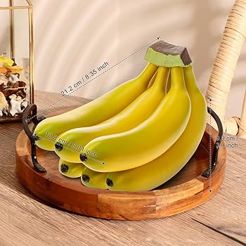 Amazon.com: Woration Realistic Lifelike Artificial Banana Bunch