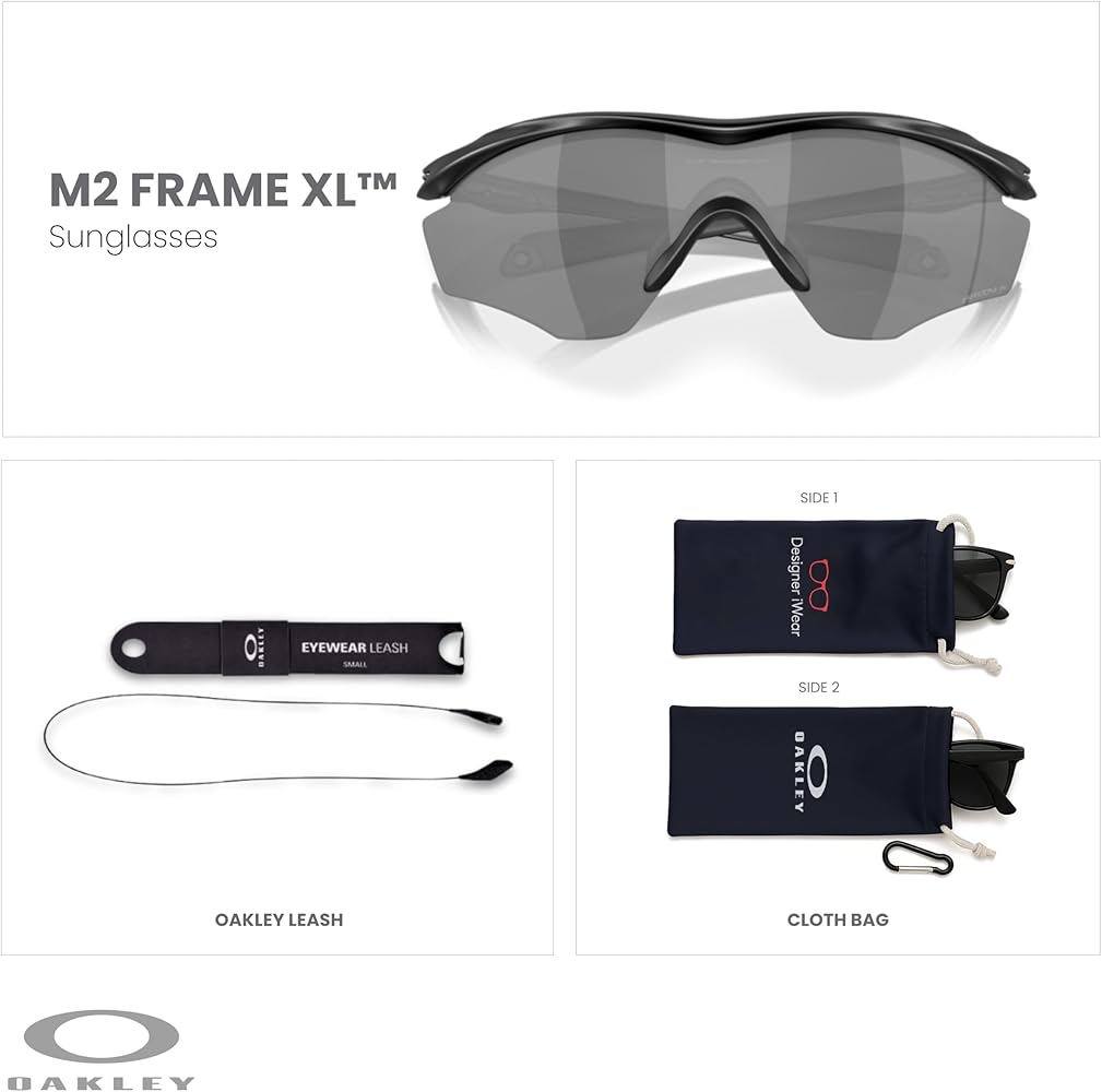 Amazon.com: Oakley M2 Frame XL OO9343 OO934319 45MM Matte Black